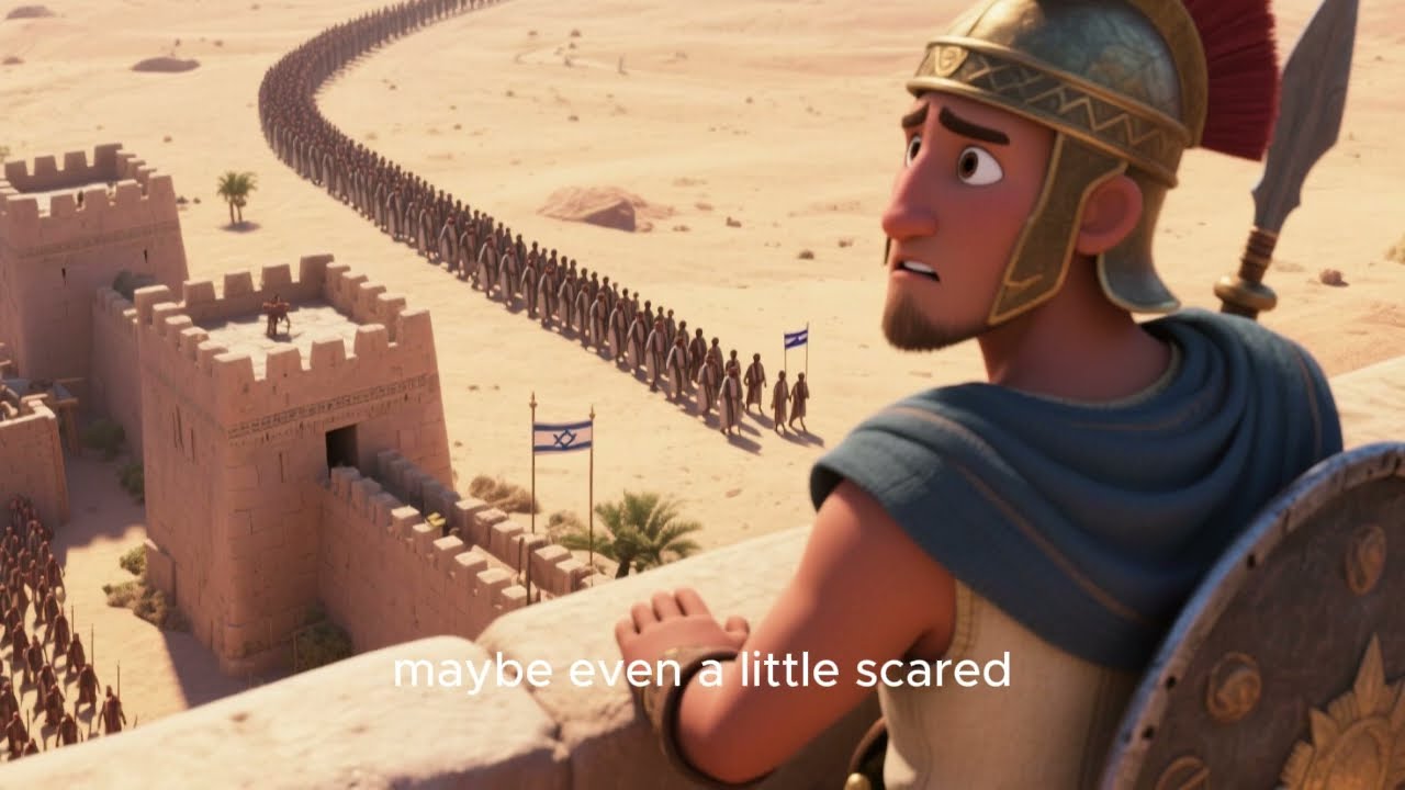 OBEDIENCE THAT FELL THE WALLS || The Wall of Jerico fell down flat || Joshua 6  || Kids Bible Story