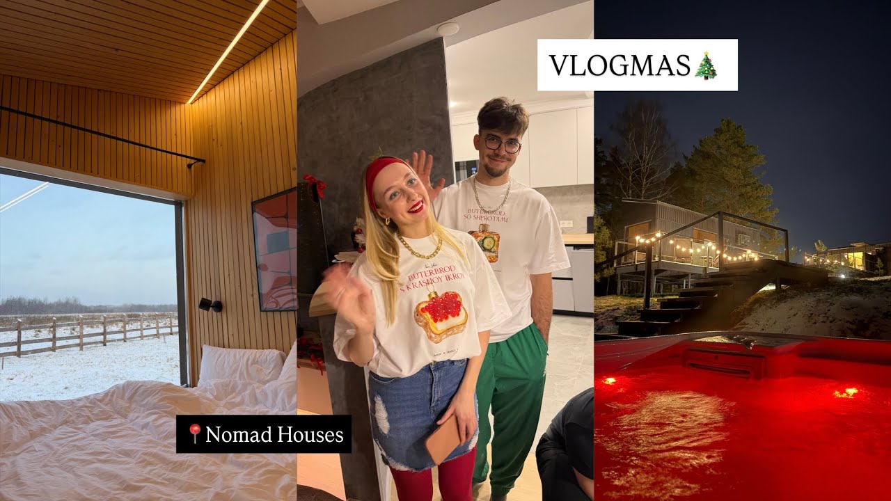 VLOGMAS || Театр Минск || Nomad Houses || Ronin, SFB || Подарки на Новый Год 