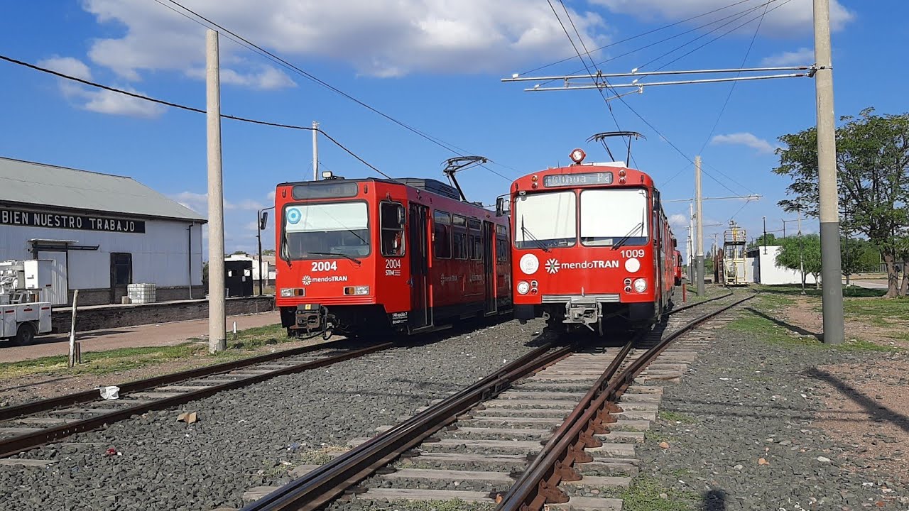 Metro Tranvia de Mendoza. Argentina.