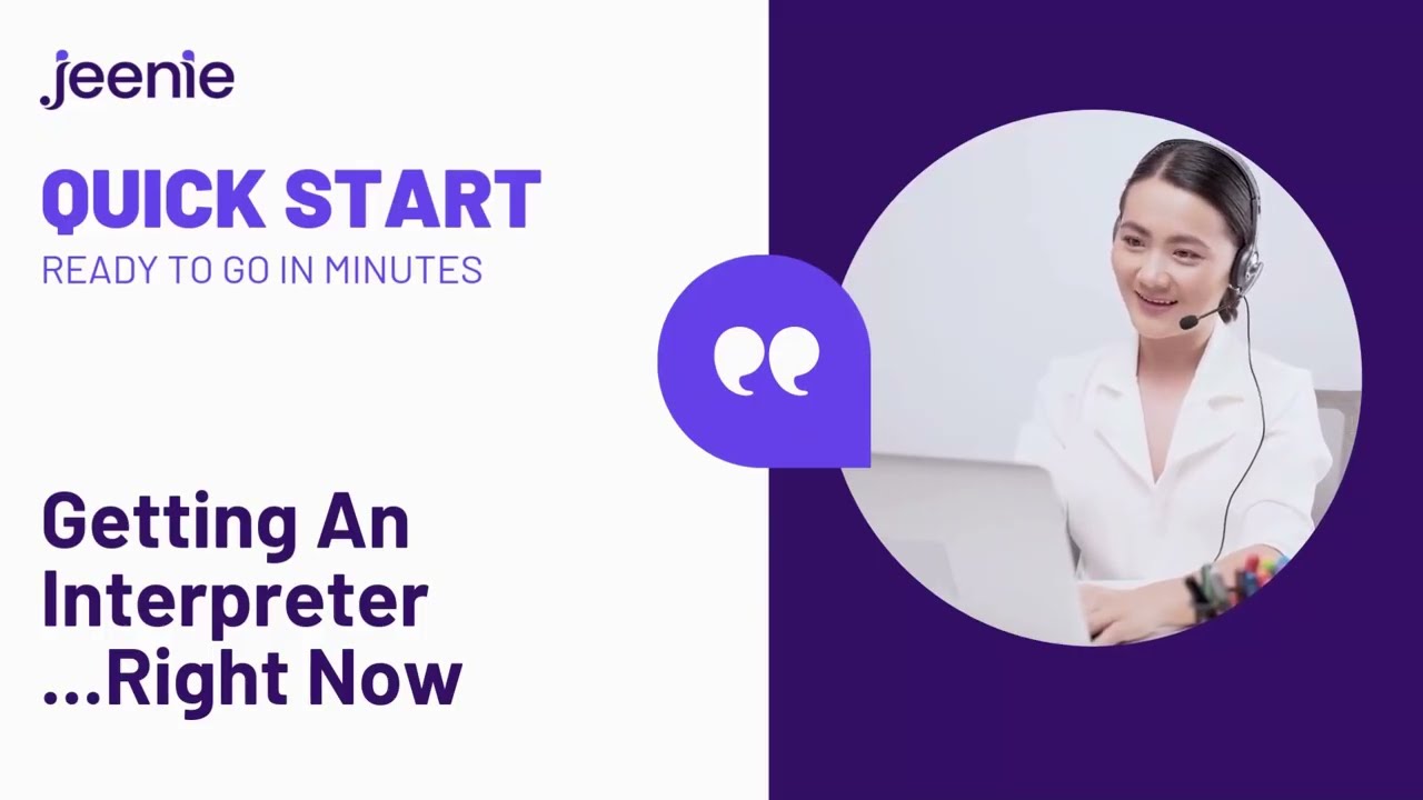How to Make an On-Demand Call with Jeenie | QuickStart Tutorial for Instant Language Access