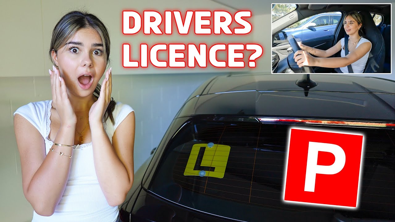 Taking My DRIVERS LICENCE TEST!