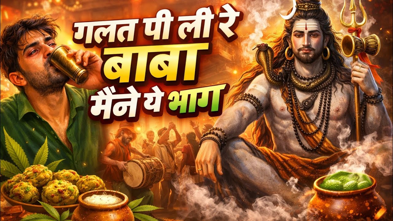 गलत पी ली रे बाबा मैंने भांग | Shivratri Special DJ Song 2026 | Mahadev Bhang Song 🔱