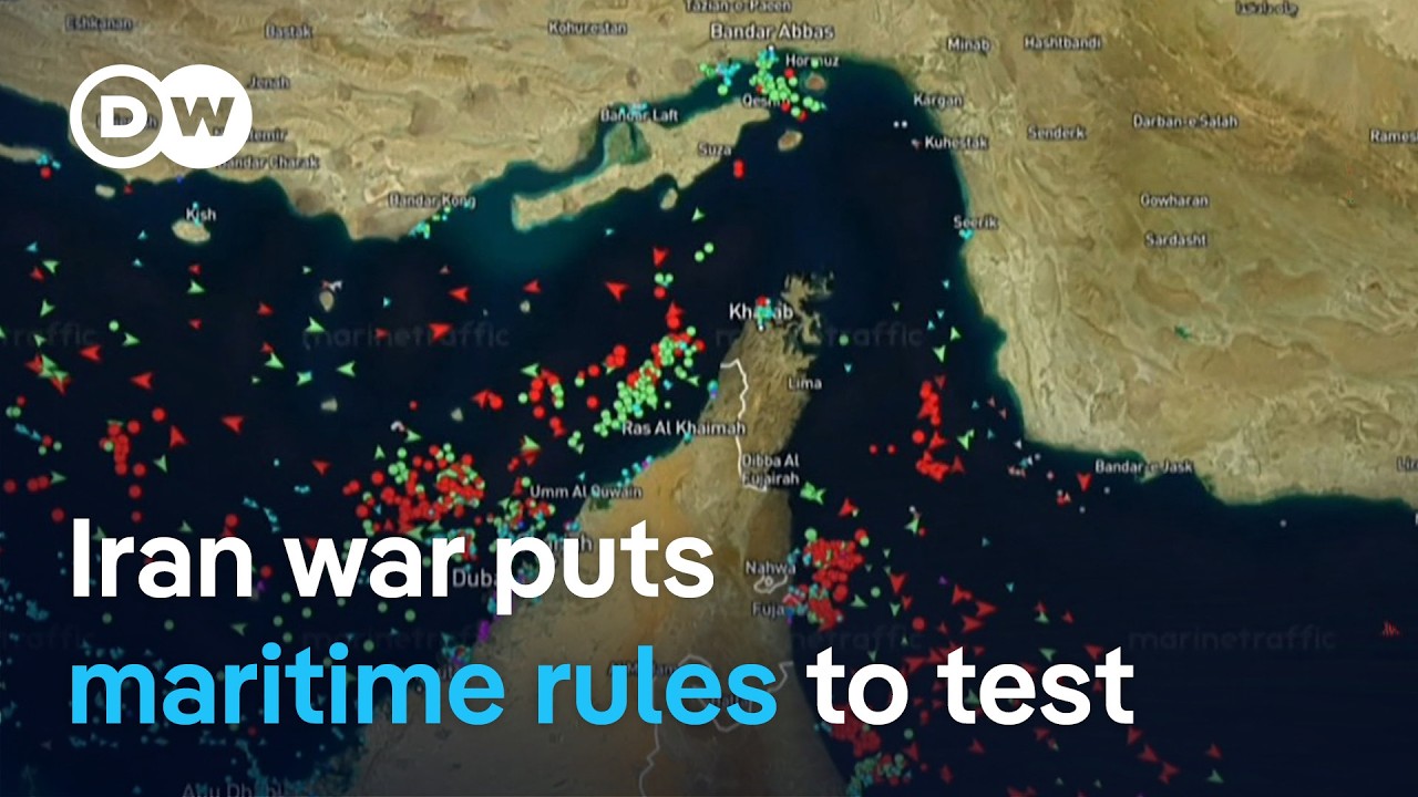 What happens to the law of the sea when peace gives way to war | DW News