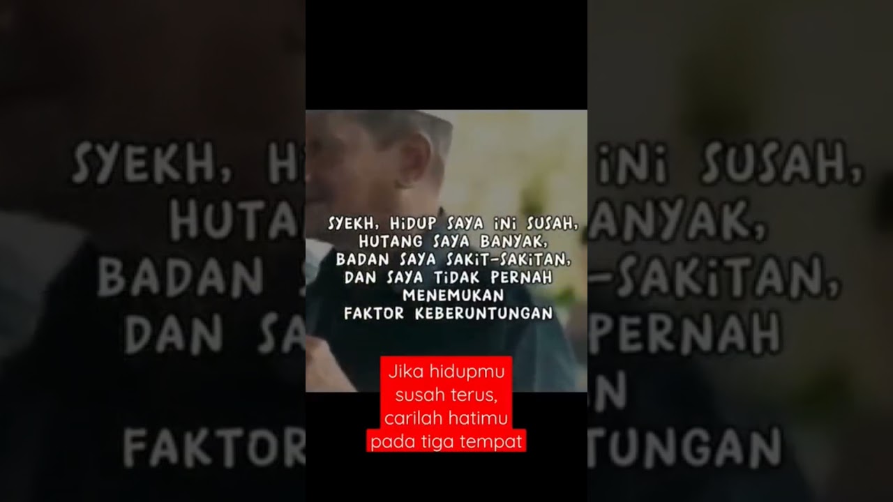 Hidup Susah, Banyak Hutang, Sakit&sup2;an, Keluarga Berantakan. ini Solusinya | KH. Agus Ali Masyhuri