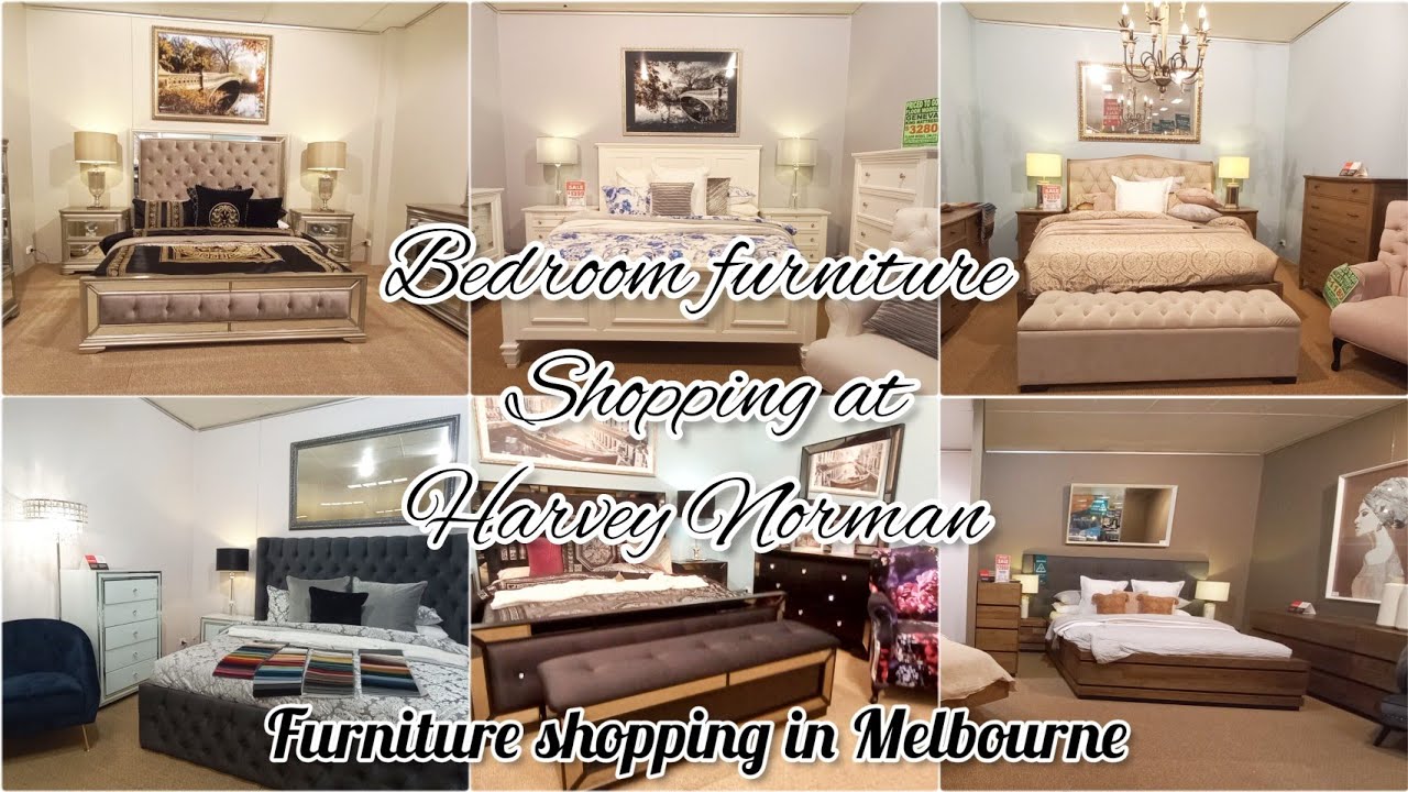 Furniture shopping in Australia | Bedroom furniture shopping at Harvey Norman in Melbourne