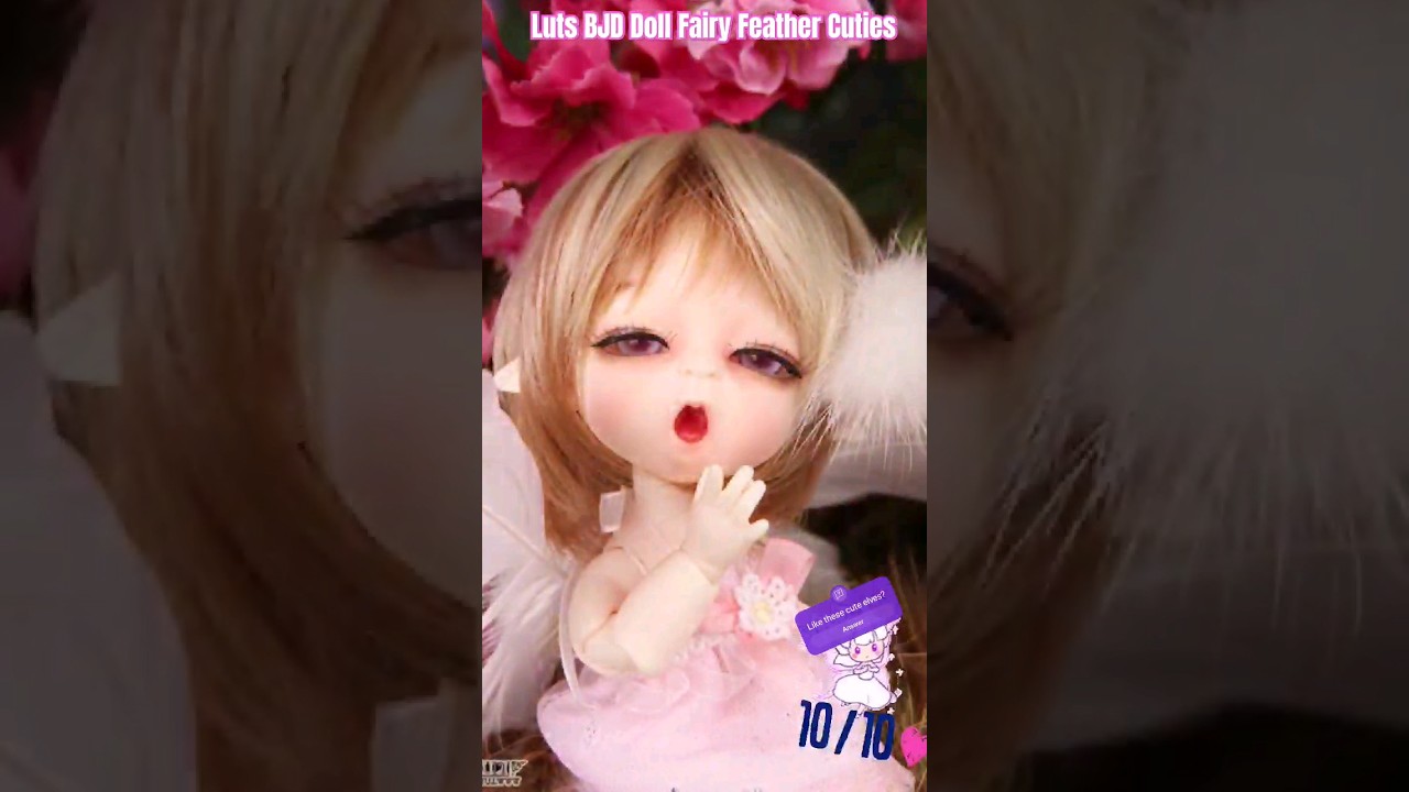 Luts BJD Doll Fairy Feather Cuties #cute #bjd #elf
