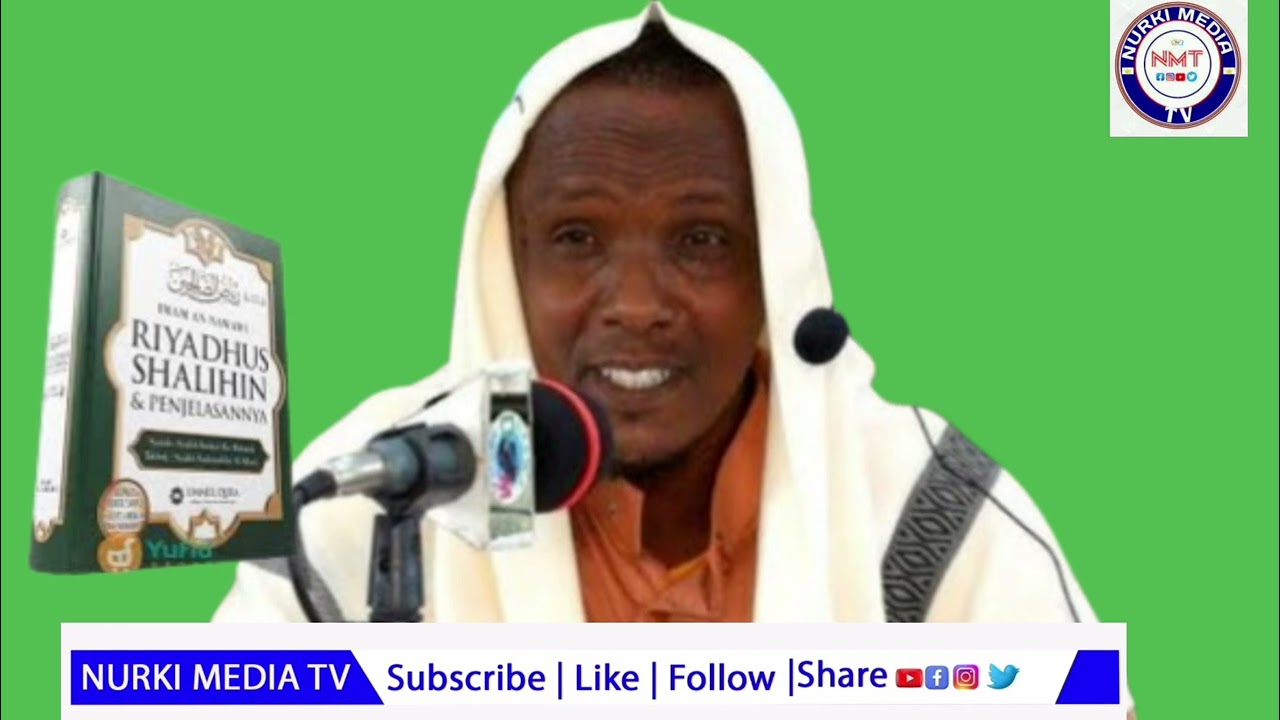 002RIYADHU SALIHIN  رياض الصالحين *BY SHEIKH IBRAHIM MOYALE AT MASJID IMAM ASH-SHAFII MOYALE