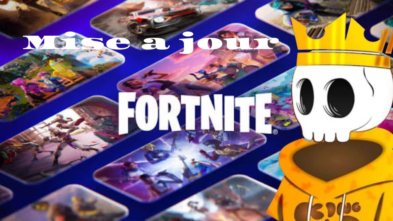 LIVE FORTNITE MISE A JOUR