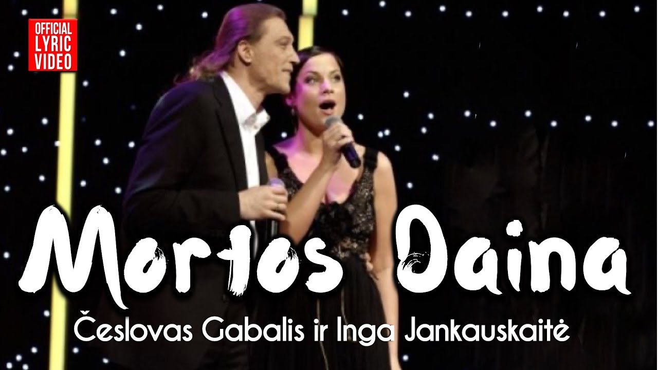 Gabalis ir Jankauskaitė - Mortos Daina (Official Lyric Video). Lietuviškos Dainos