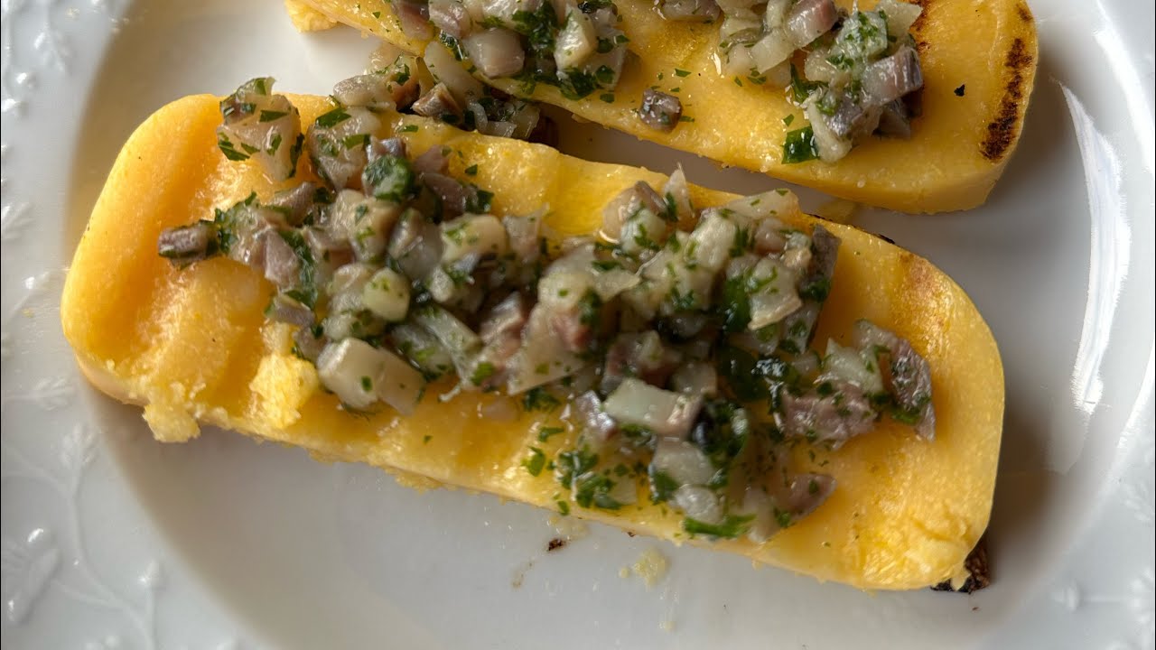 Aringa con la polenta | ricetta della nonna 