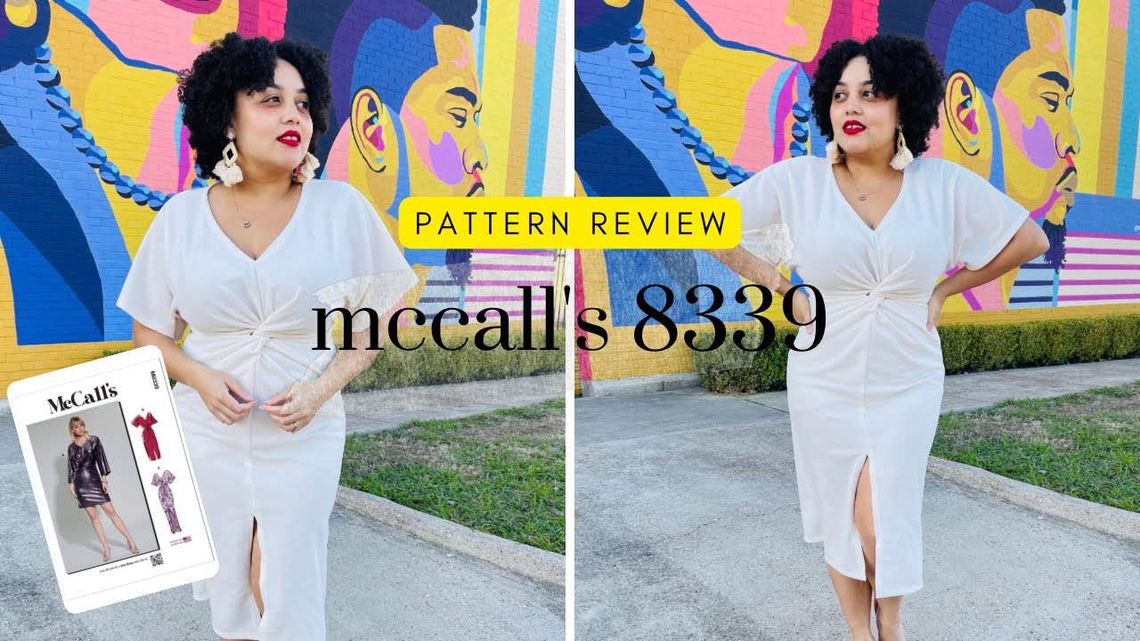 Pattern Review: McCall&rsquo;s 8339 | I made this dress in less than 3 hours!
