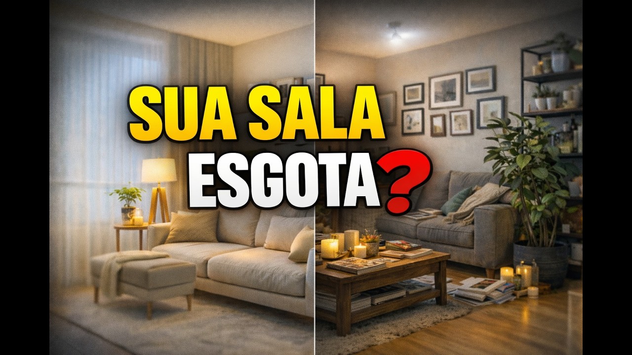 SUA SALA ESTÁ TE CANSANDO (E VOCÊ NÃO PERCEBE)