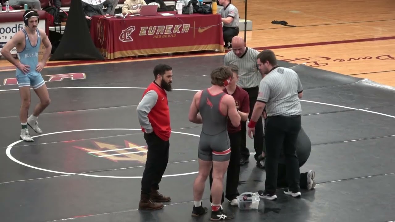 SLIAC Conference Championships 2026(Corbin Falgout's match(1st place match) vs Westminster) 165lbs