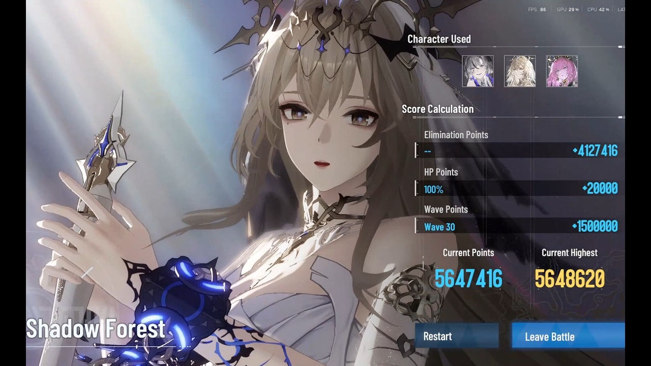 Punishing: Gray Raven| Dark warzone 5,6m Hero (Pc Test) ft SS3 Bianca, SS0 lilith and SS0 Ishmael