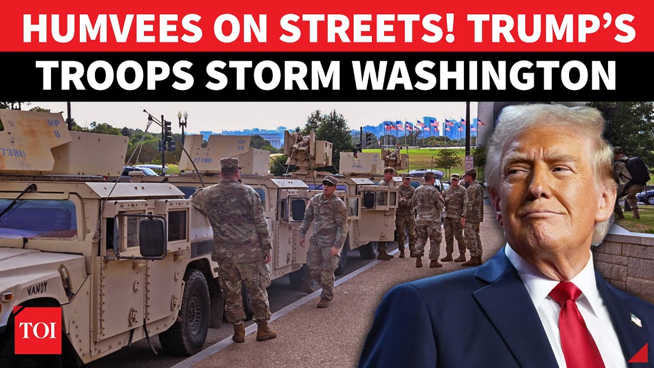 Washington ‘SEIGE’: 800 U.S. Troops ‘HUNT DOWN’ Criminals With Humvees | Pentagon Says…