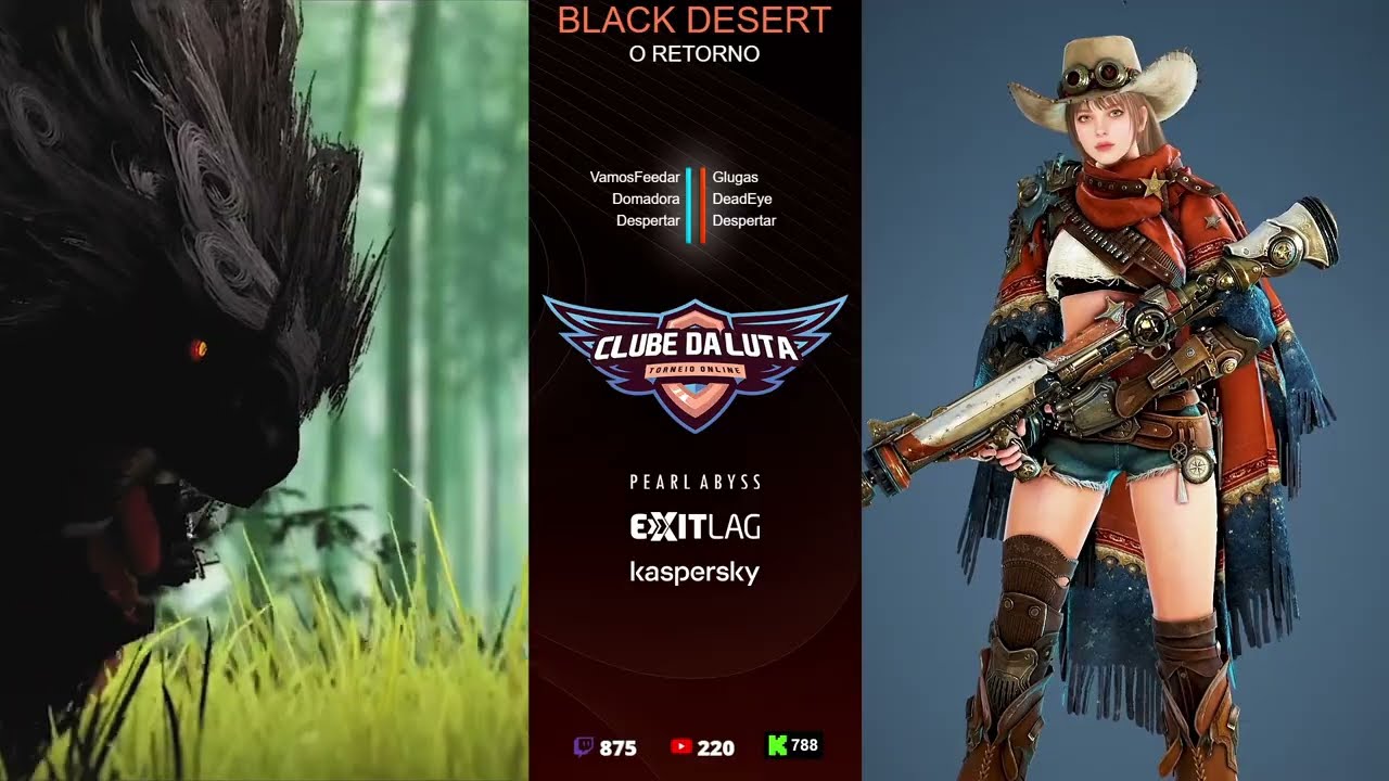 BLACK DESERT PVP - VamosFeedar (Tamer) Vs. Gluglas (DeadEye)