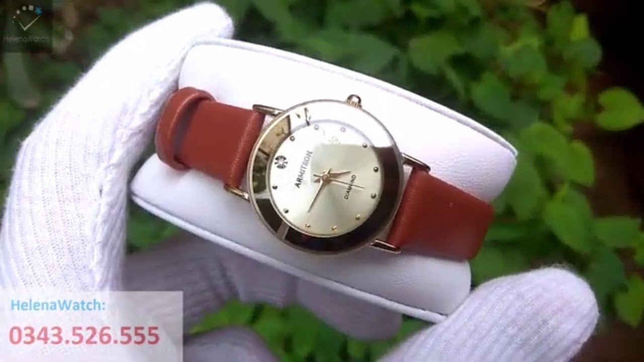 [REVIEW] Đồng hồ nữ Armitron 75/2447CHGPBN | HelenaWatch
