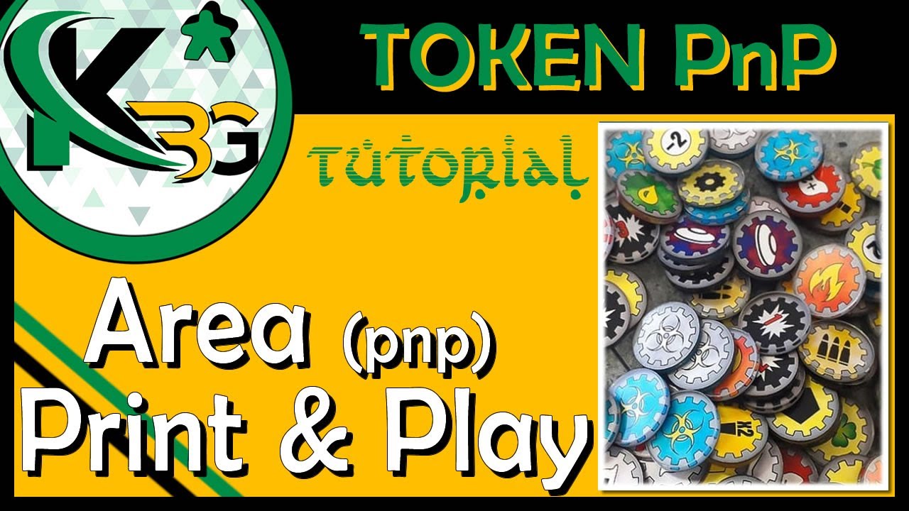 🔰Como hacer Token Pnp🔰 | Tutorial | ✂ Area Print and Play ✂