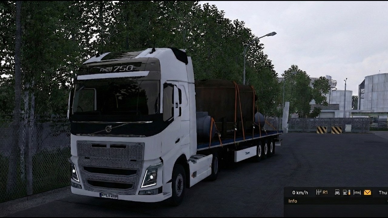 Day 15 as a Truck Driver 🚛 | Volvo FH16 750 HP | Massive Industrial Tank Haul | ETS2