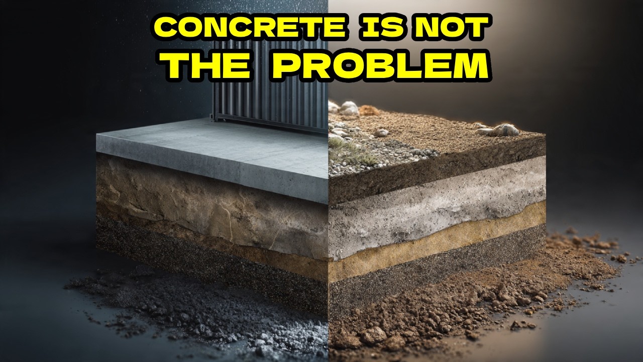 The Foundation Mistake That Sinks Container Homes &mdash; Even When the Concrete Is Perfect