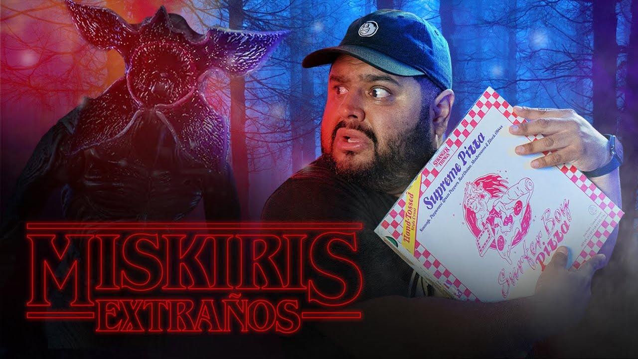 Probando las Pizzas de Stranger Things | El Guzii