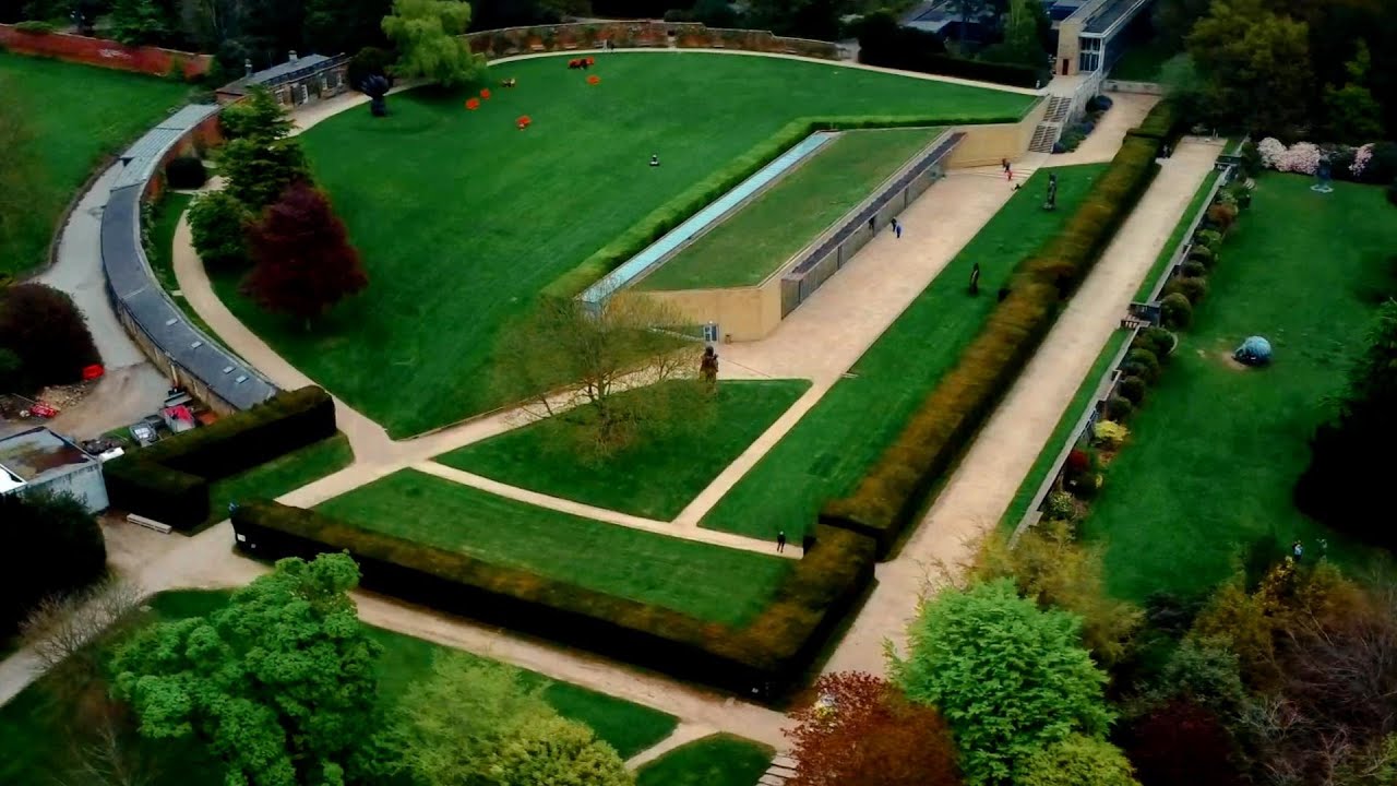 Aerial Views of West Bretton & Yorkshire Sculpture Park Captured with DJI Mavic Mini 2