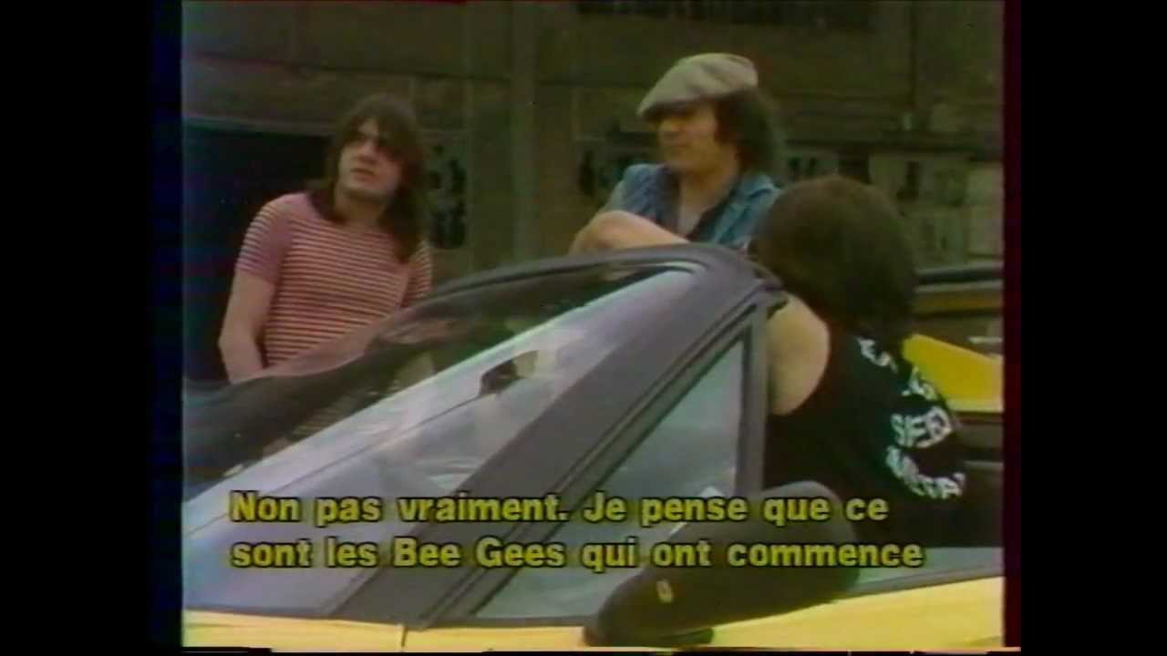 Les Tympans Fêlés 1984 (French TV) - AC/DC