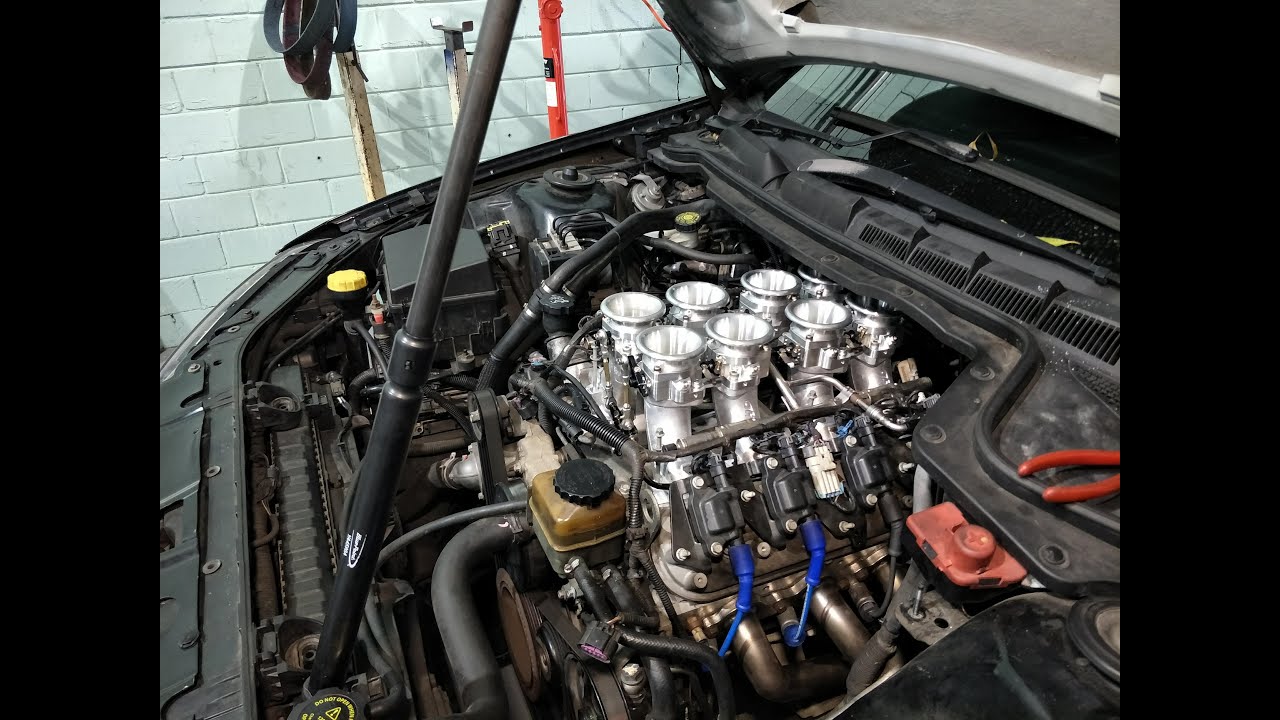 L98 ITB's with DBW on VE commodore