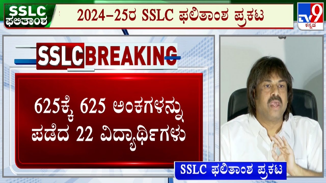 Karnataka Board SSLC 10th Class Result 2025 Declared, 22 Students Scored 625/625