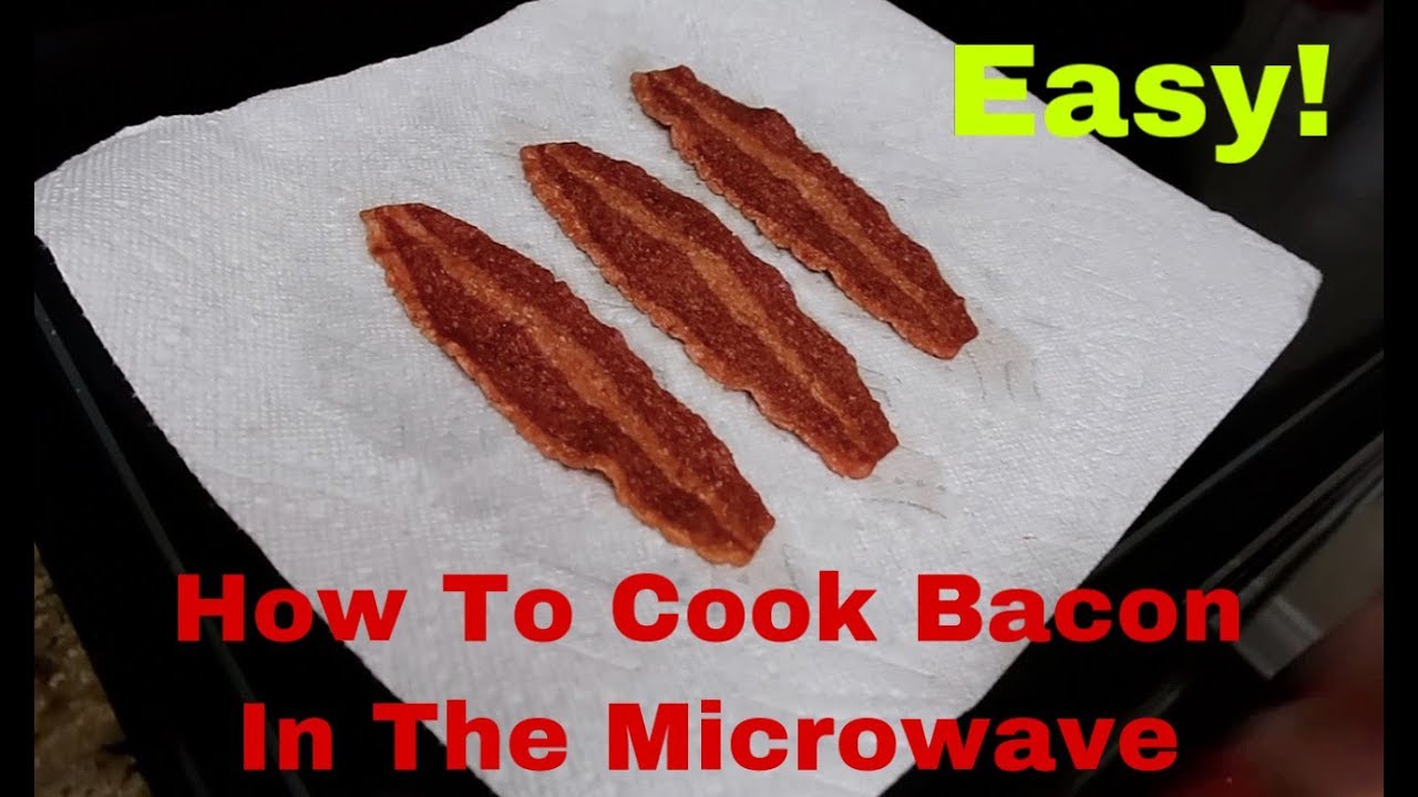 How To Cook Crunchy Turkey Bacon In 2-3 Minutes !