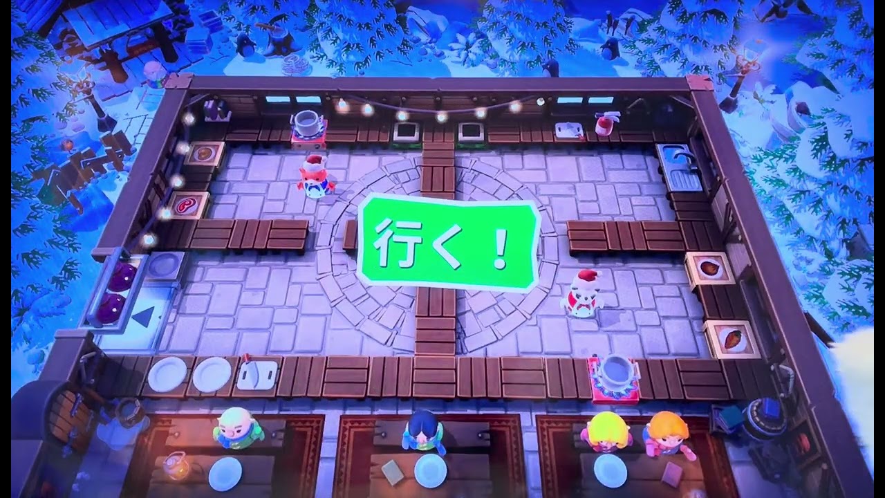 オーバークック⭐️4チャレンジ　隙あらばオーバークック😭