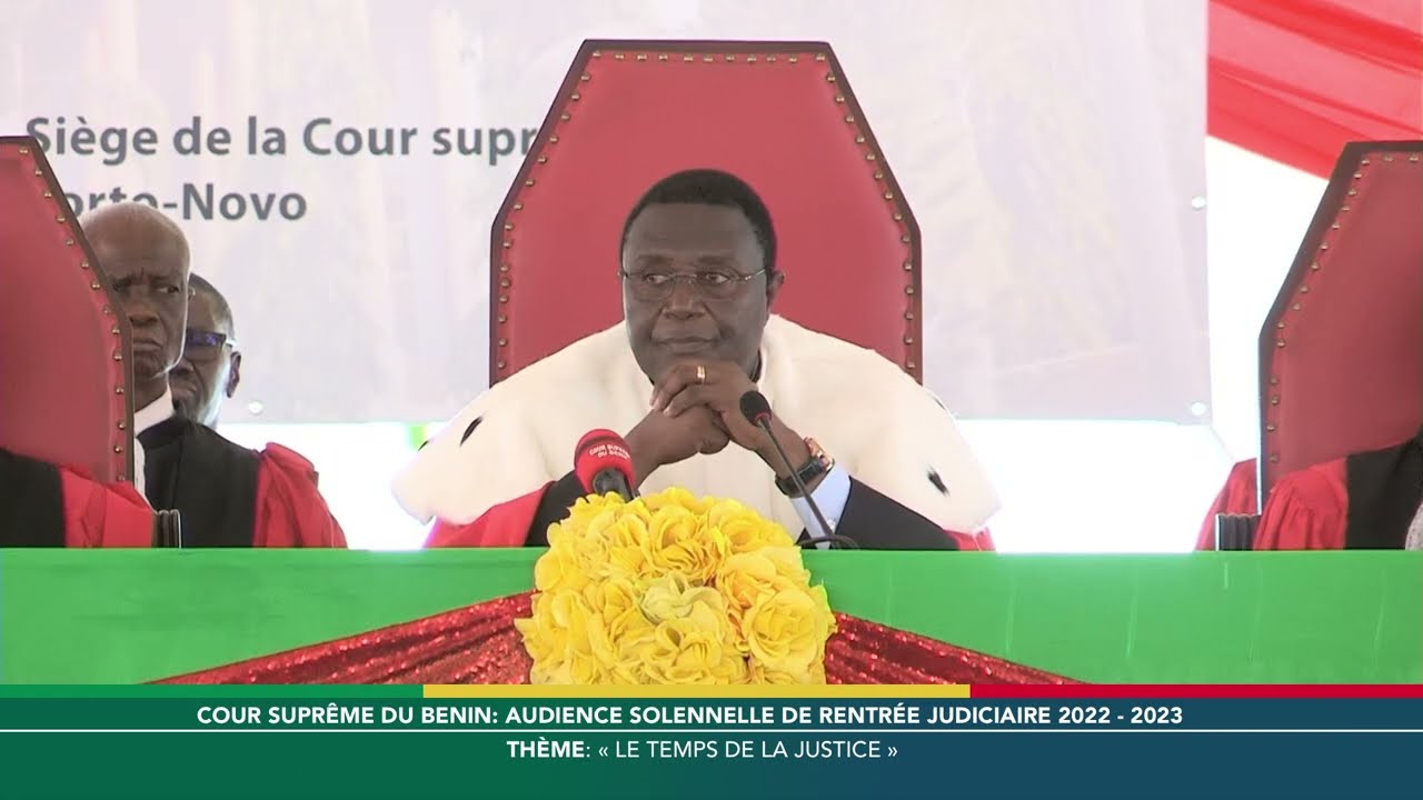 LES DISCOURS DE L'AUDIENCE SOLENNELLE DE RENTREE JUDICIAIRE DE LA COUR 2022-2023