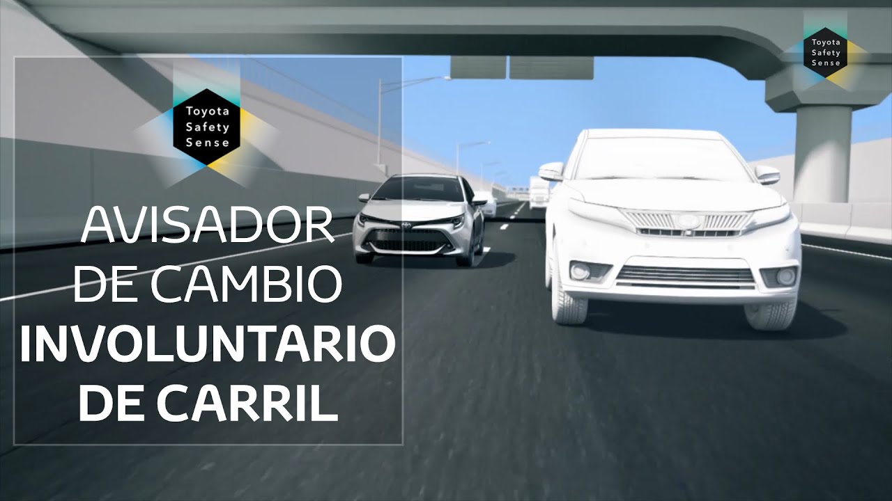 Avisador de Cambio Involuntario de Carril | Evita accidentes | Toyota Safety Sense