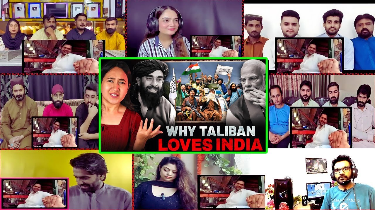 तालिबान-अफगान को भारतीयों से इतना प्यार क्यों है? | Why Talibanis Love Indians so Much? || Pak React