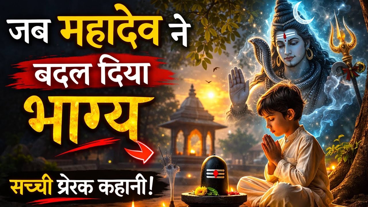 जब महादेव ने भोला का भाग्य बदल दिया | Mahadev Ki Shakti | Shiv Bhakt Ki Kahani 🔱#harharmahadev