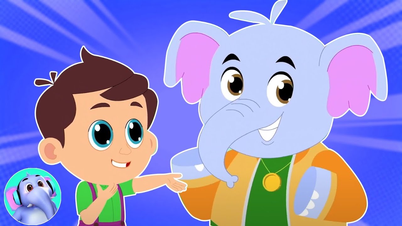 Hathi Dada Hathi Dada, हाथी दादा, Ek Mota Hathi + Best Elephant Songs and Hindi Rhymes
