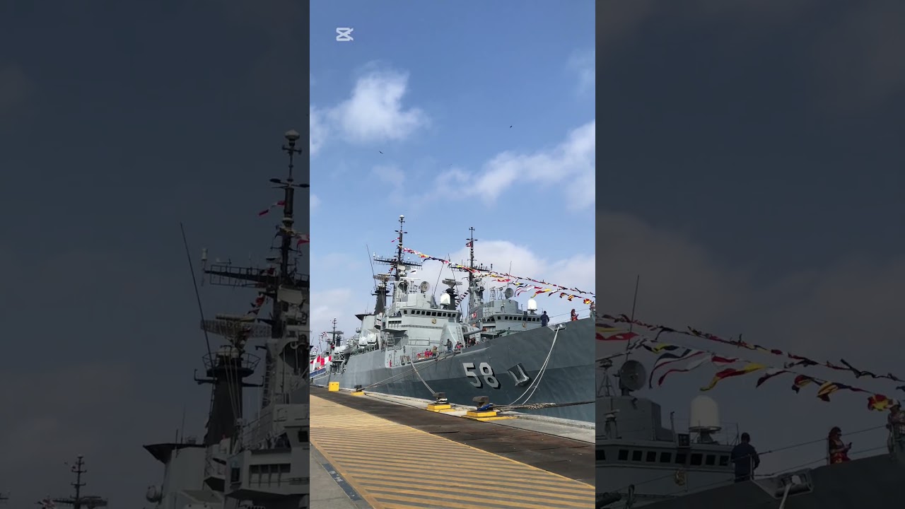 PER&Uacute; MUESTRA SUS BUQUES DE GUERRA  #per&uacute; #lima  #peru  #peruanosenusa #peruanosenespa&ntilde;a #bolivia