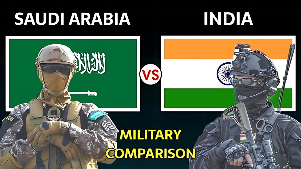India vs Saudi Arabia: Military Power Comparison 2025 | World Defense Data