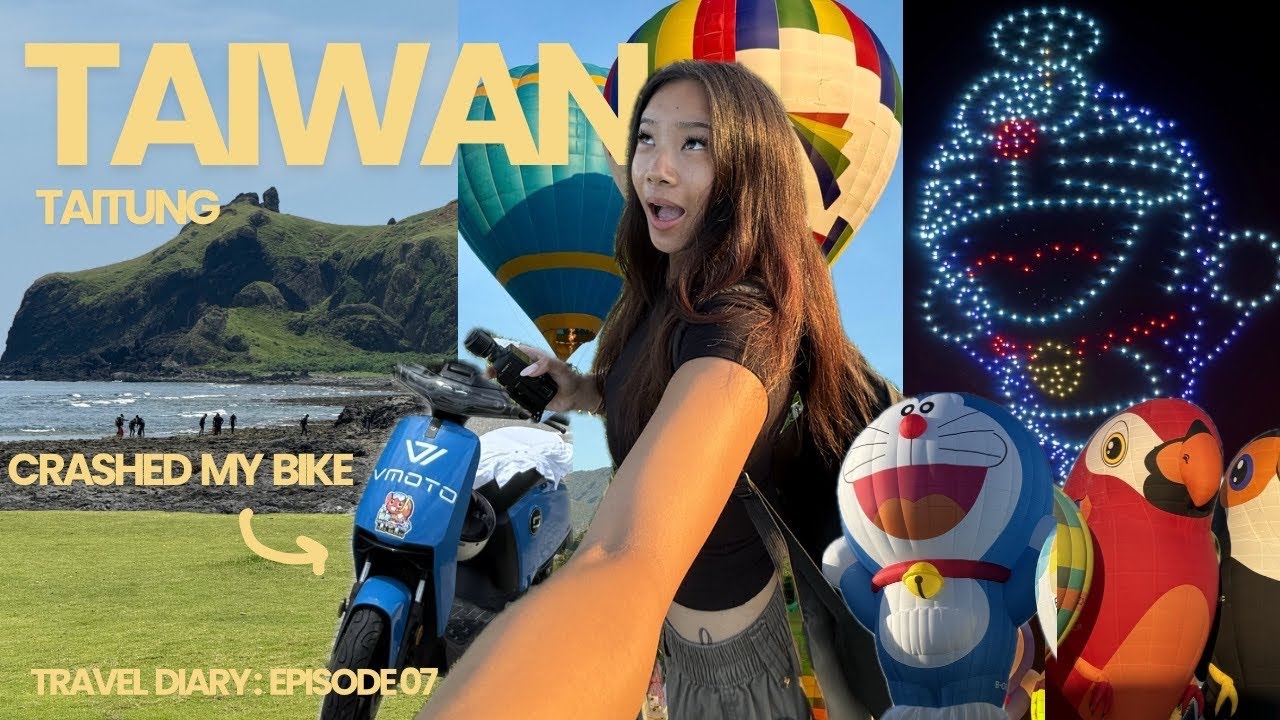 taiwan&rsquo;s hidden gem 🎈 the taiwan you should know about | taitung vlog | travel dairies ep07
