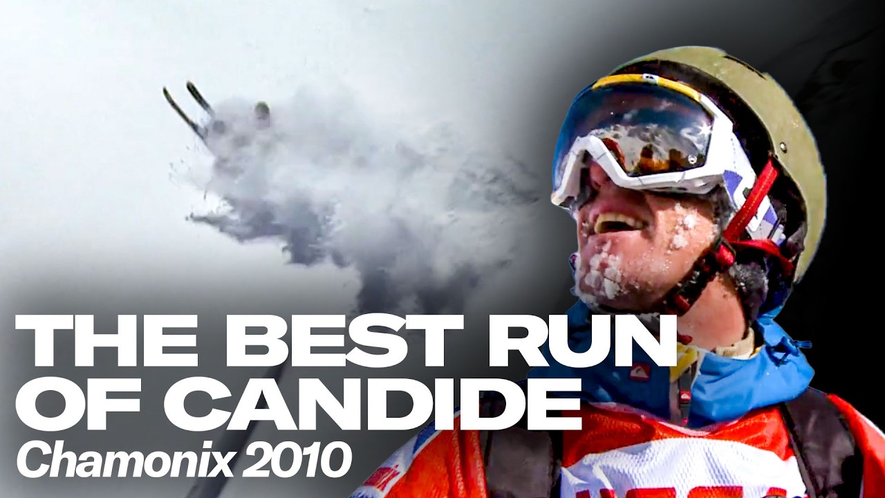 The BEST run of CANDIDE THOVEX on the Freeride world Tour - Chamonix 2010