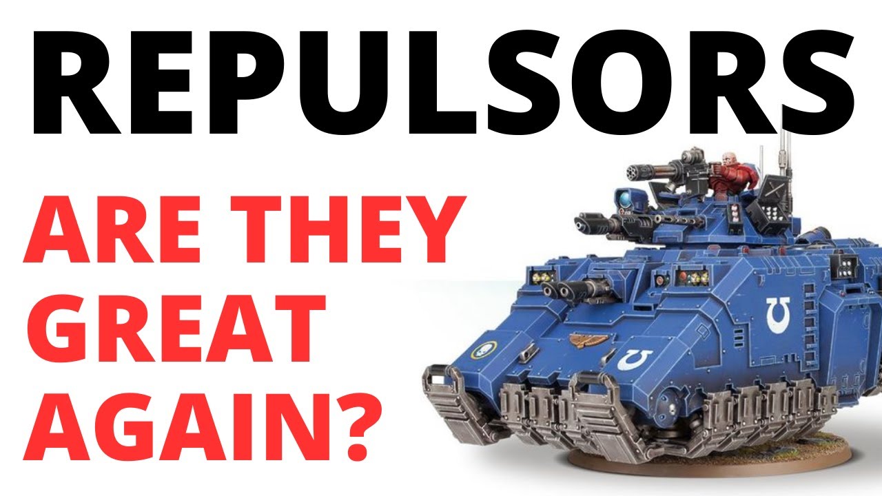 Primaris Repulsors - did they just get STRONG Again? Repulsor and Repulsor Executioner Unit Review