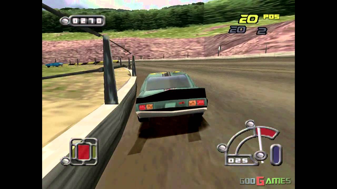 Destruction Derby Raw - Gameplay PSX (PS One) HD 720P (Playstation classics)