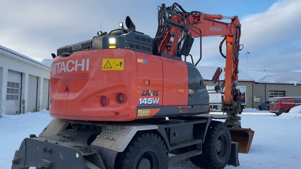 564802 Hitachi ZX145W - Auksjonen.no