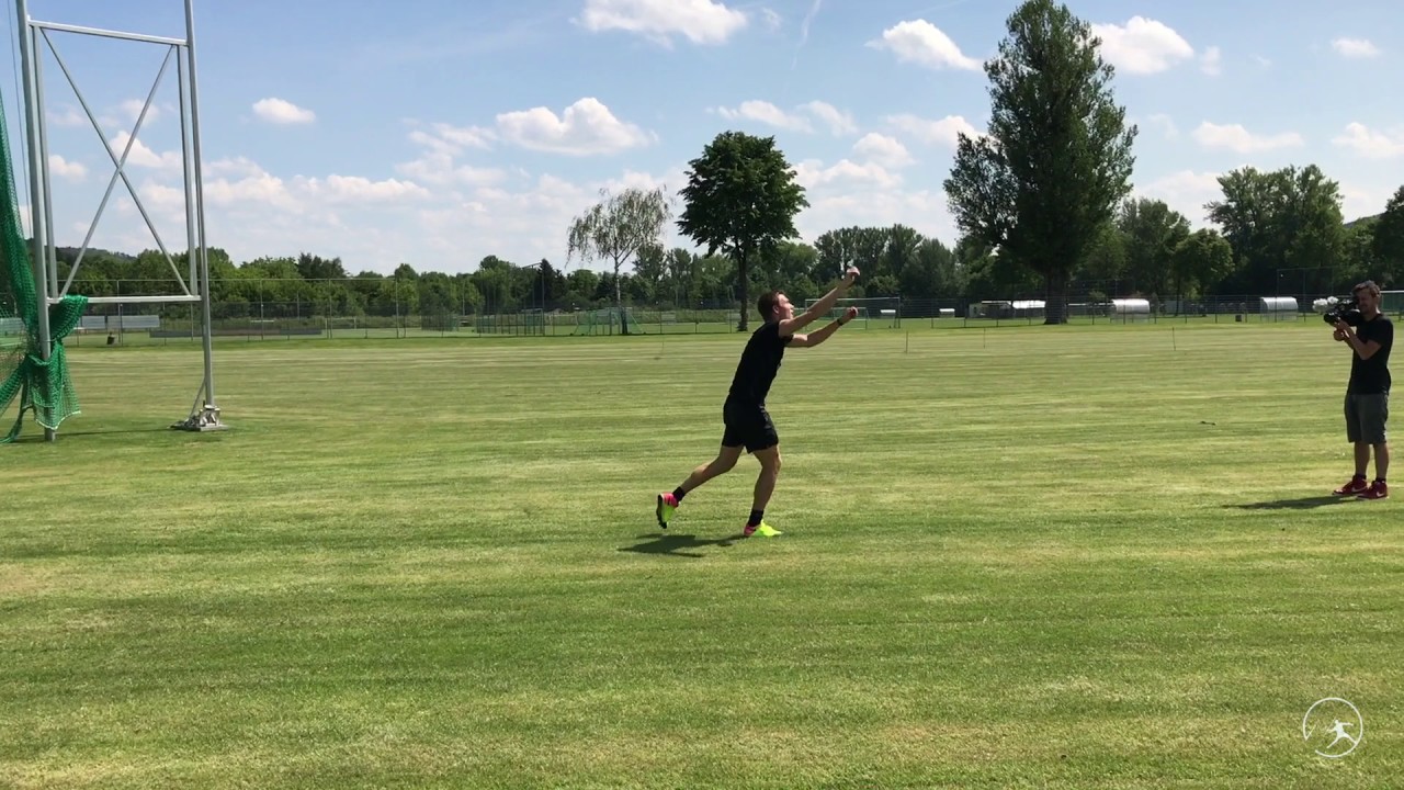 Thomas R&ouml;hler - Training throws in Jena 2017