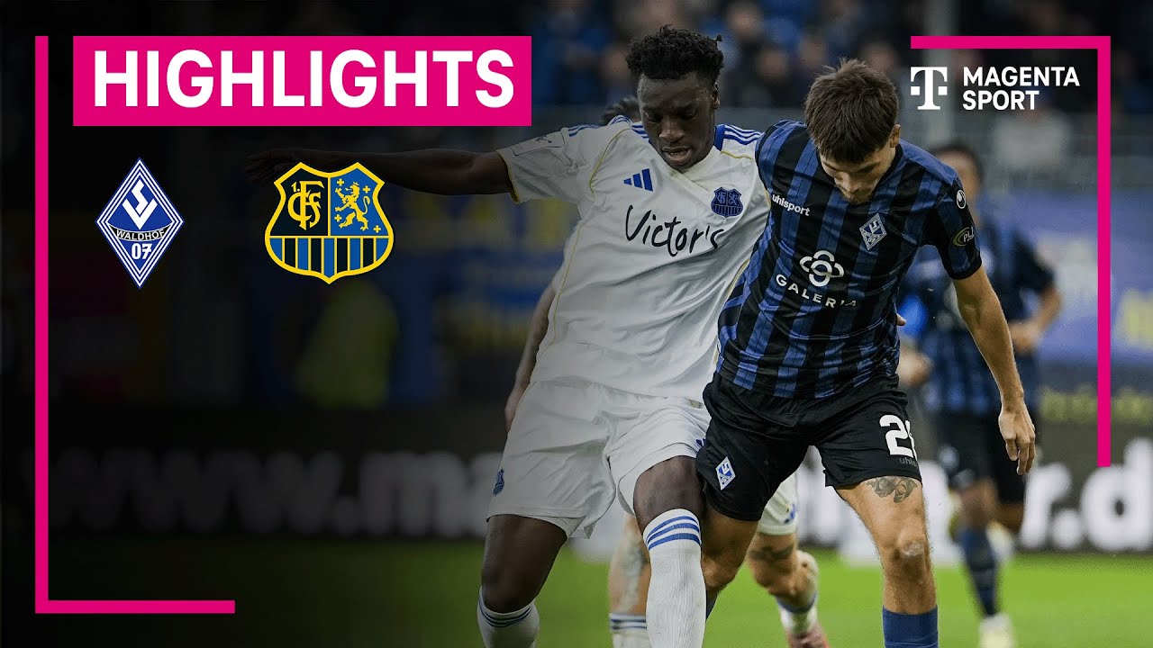 SV Waldhof Mannheim - 1. FC Saarbrücken | Highlights 3. Liga | MAGENTA SPORT