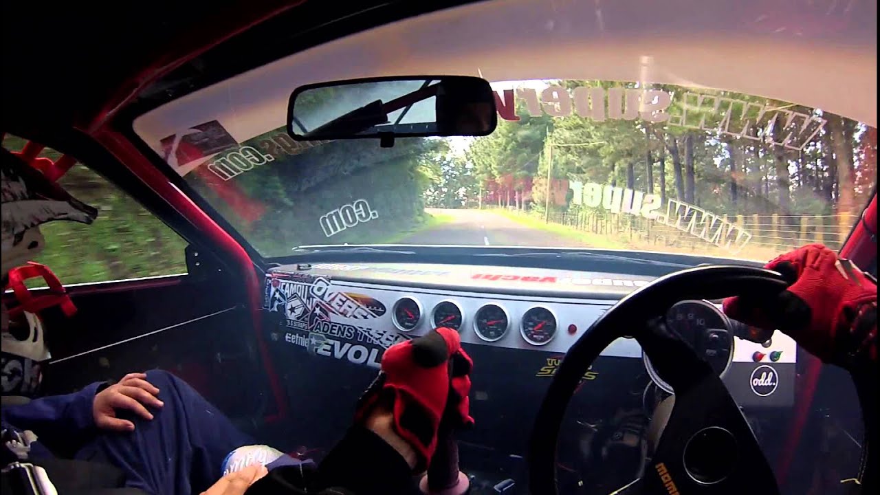 Mazda RX7 drift hill climb, DEFWSH DRIFT
