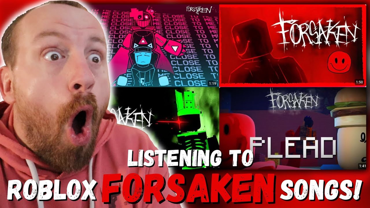 ВПЕРВЫЕ СЛУШАЮ ПЕСНИ ROBLOX FORSAKEN!!!