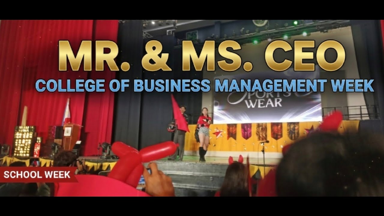 Mr. & Ms. CEO | CBM WEEK | ENTREPRENEURSHIP 