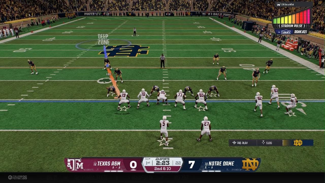 NotreDame GameTime26 Dynasty