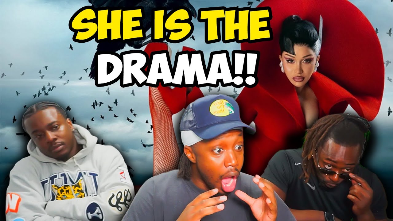 CARDI B AM I THE DRAMA ALBUM REACTION